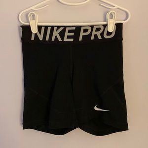 Like New Nike Pro 5 inch Spandex shorts